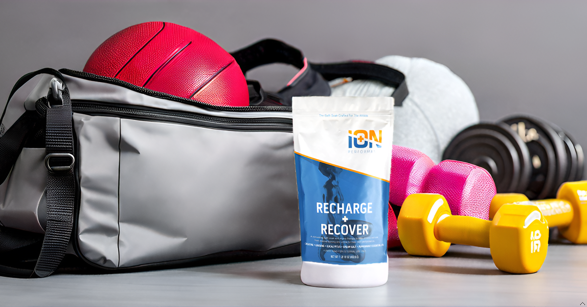iON Creatine Recharge: Advanced Athlete Bath Soak for Sustained Performance & Rapid Recovery | Featuring Creatine for Optimized Muscle Priming