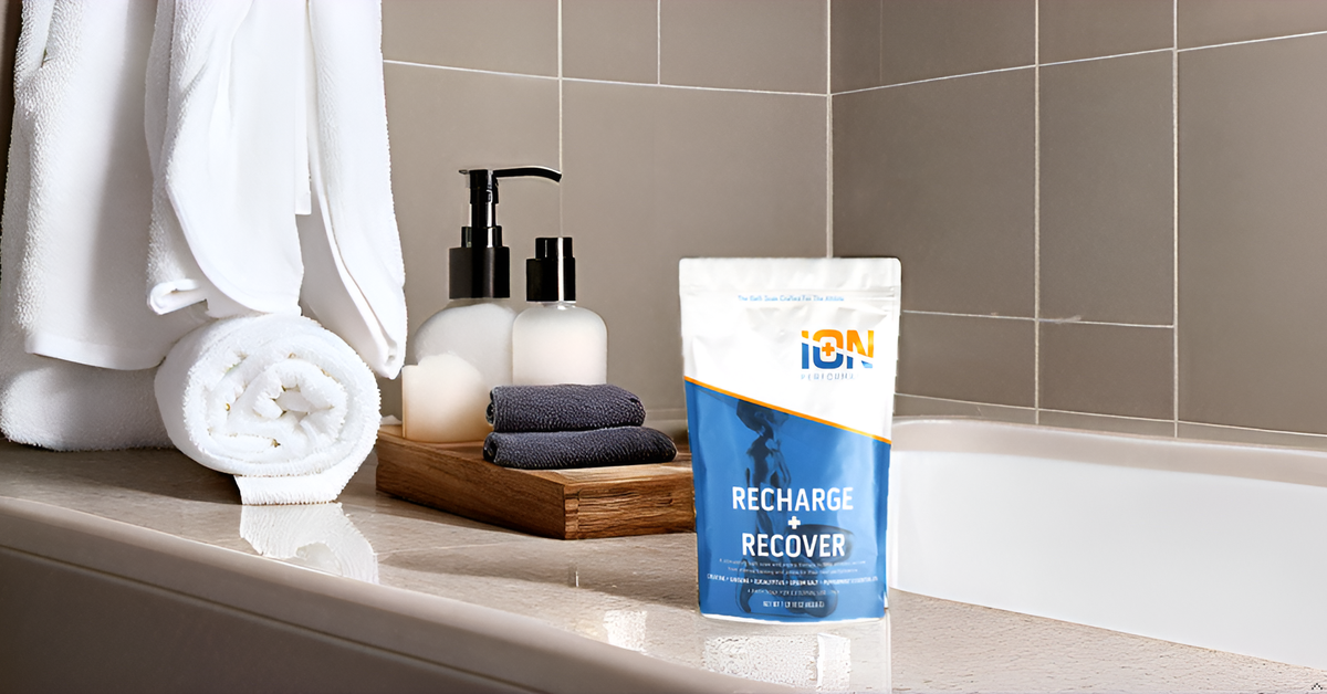 iON Creatine Recharge: Advanced Athlete Bath Soak for Sustained Performance & Rapid Recovery | Featuring Creatine for Optimized Muscle Priming